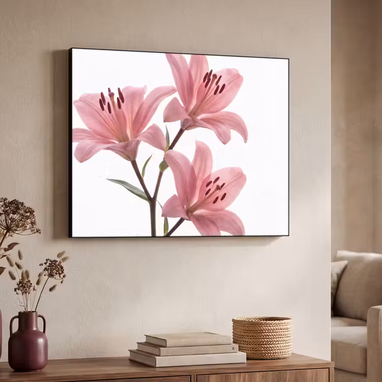 Art frame - Bloemen - Zacht - Modern — 7