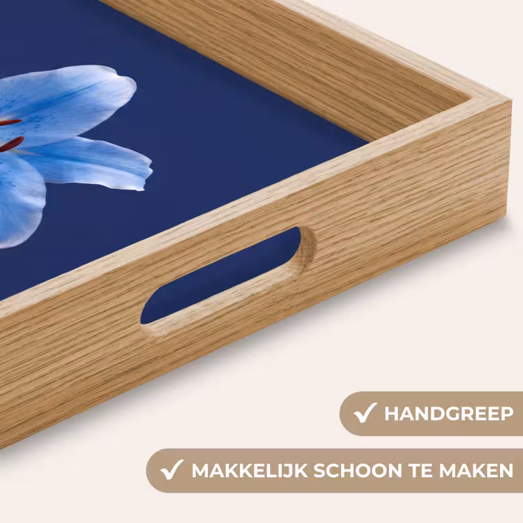 Dienblad - Blauwe lelie - Bloemen — 5