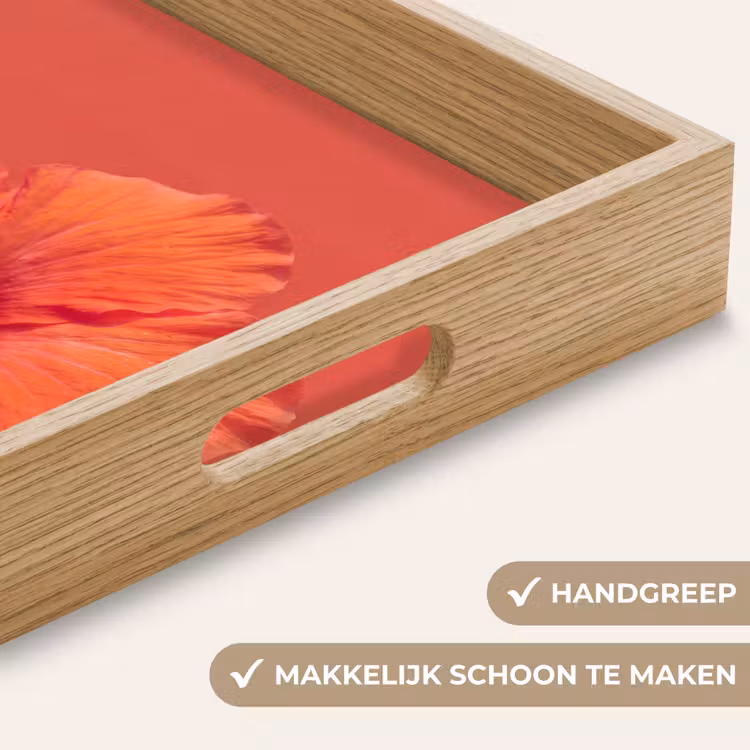 Dienblad - Bloemen - Oranje - Natuur — 5