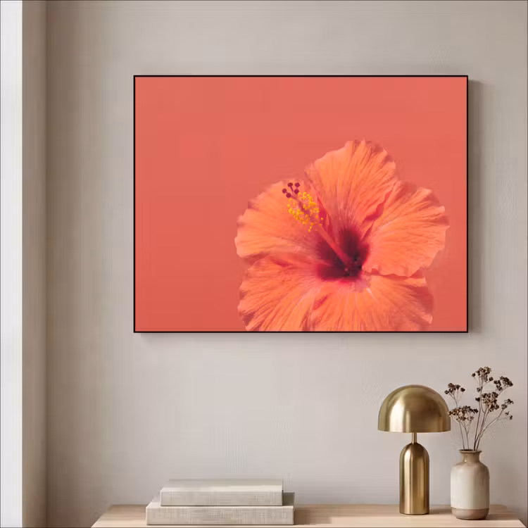 Art frame - Bloemen - Oranje - Natuur — 5