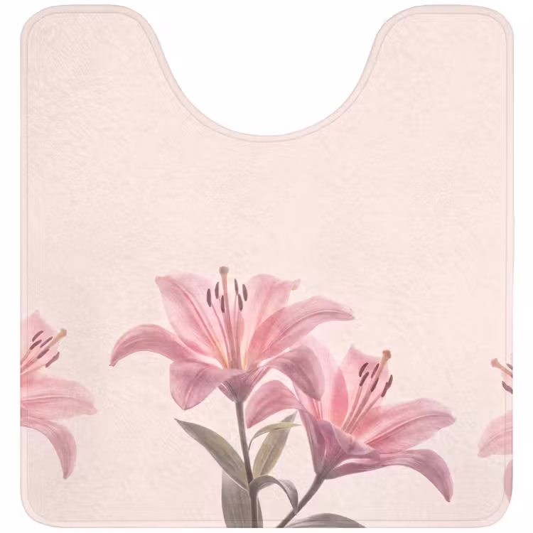 WC Mat - Bloemen - Delicaat - Flora — 1