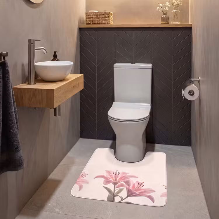 WC Mat - Bloemen - Delicaat - Flora — 2