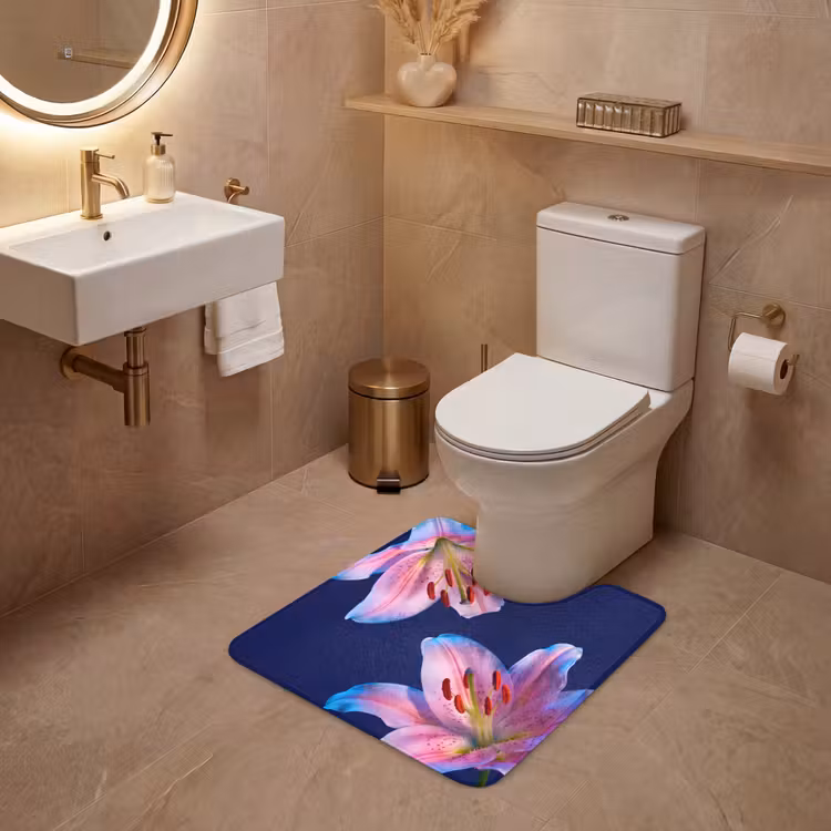 WC Mat - Bloemen - Kleurrijk - Botanisch — 3