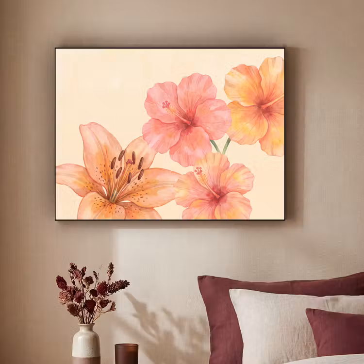 Art frame - Bloemen - Aquarel - Natuur — 3