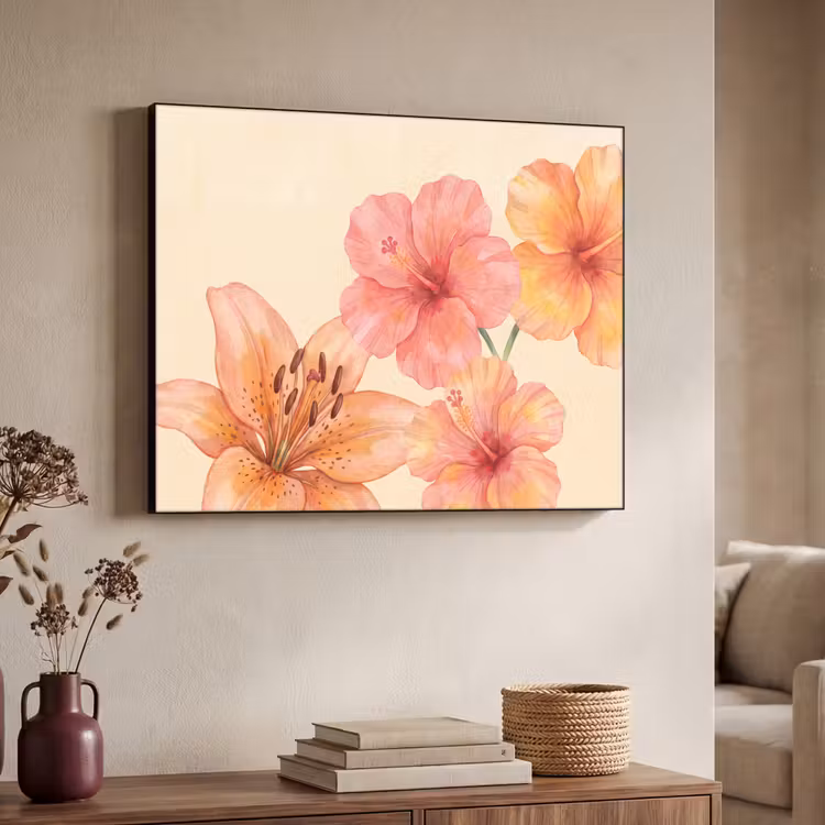 Art frame - Bloemen - Aquarel - Natuur — 7