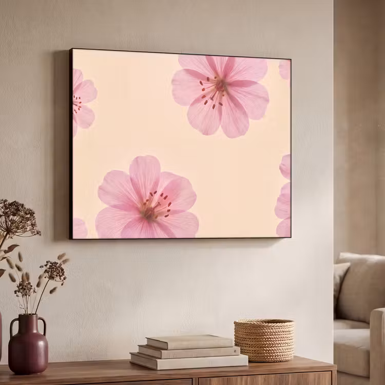Art frame - Bloemen - Flora - Pastel — 7