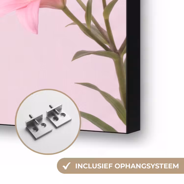 Art frame - Bloemen - Zacht - Roze — 6