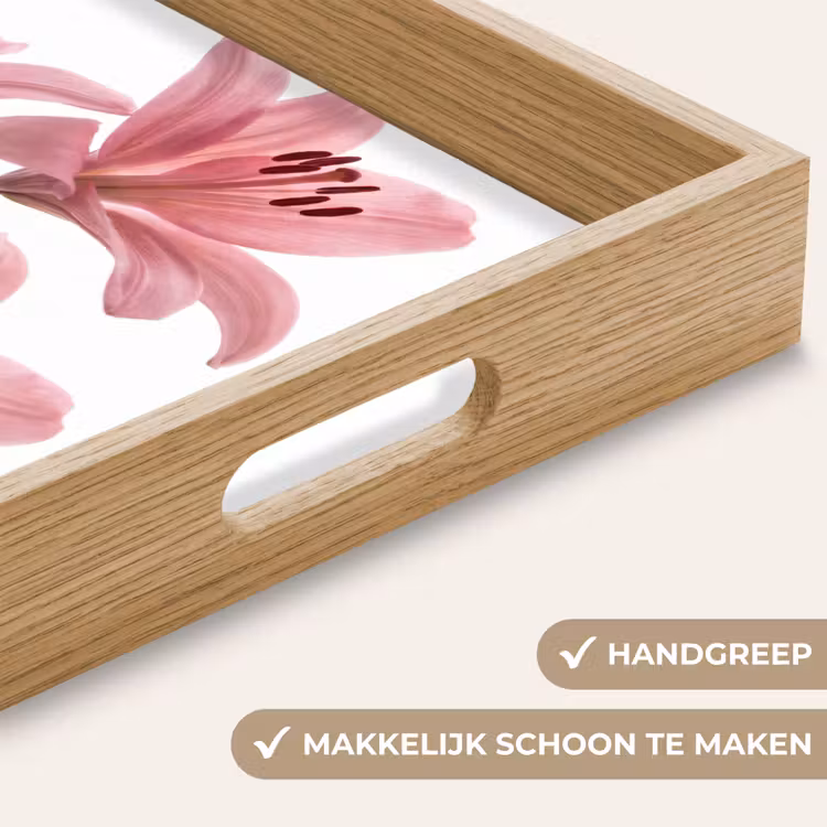 Dienblad - Bloemen - Zacht - Modern — 5
