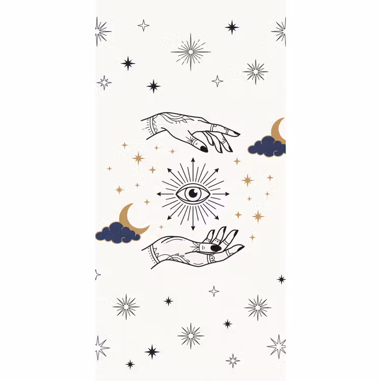Behang - Handen - Mystiek - Symbolen — 2