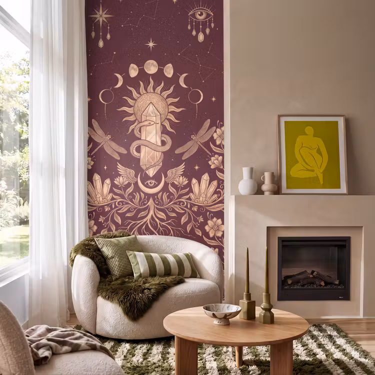 Behang - Mystiek - Hemel - Goud — 1