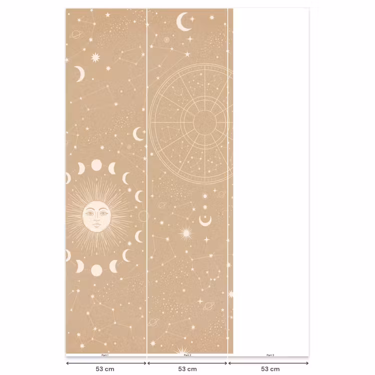 Behang - Zon - Maan - Sterren — 6