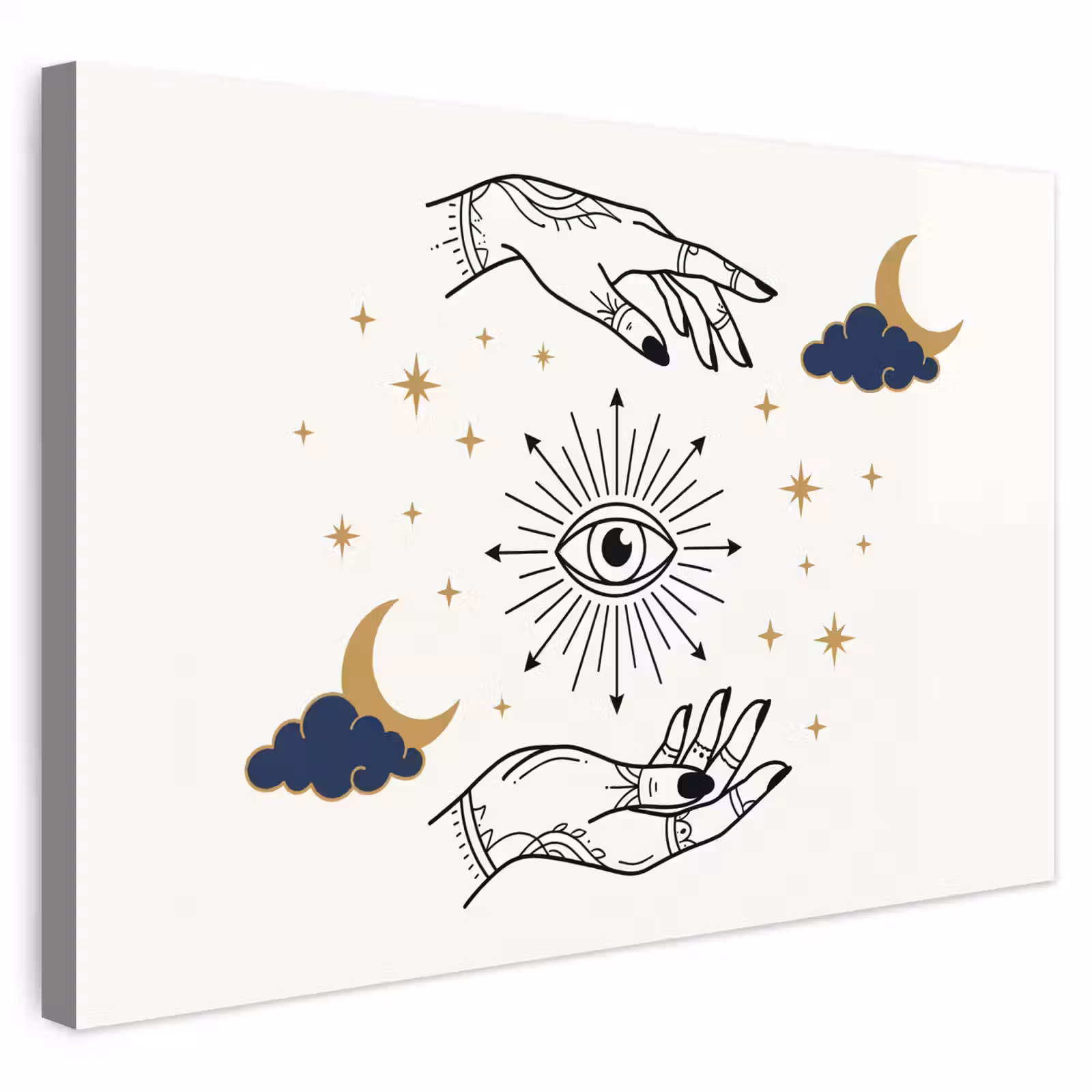 Buiten canvas - Handen - Mystiek - Symbolen — 1