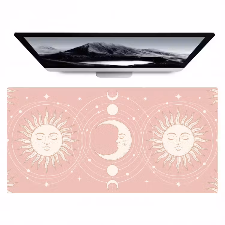 Bureau onderlegger - Zon - Sterren - Hemel — 1