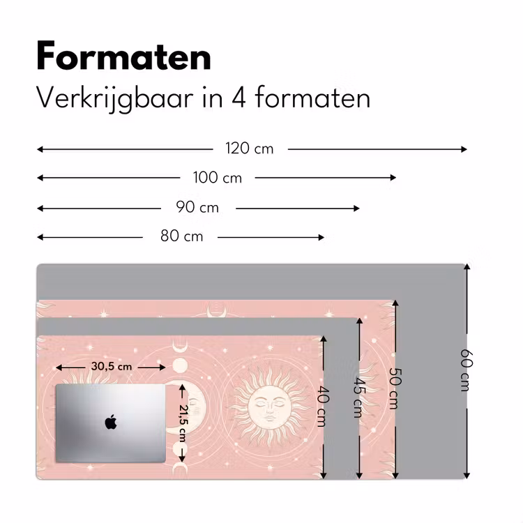 Bureau onderlegger - Zon - Sterren - Hemel — 8