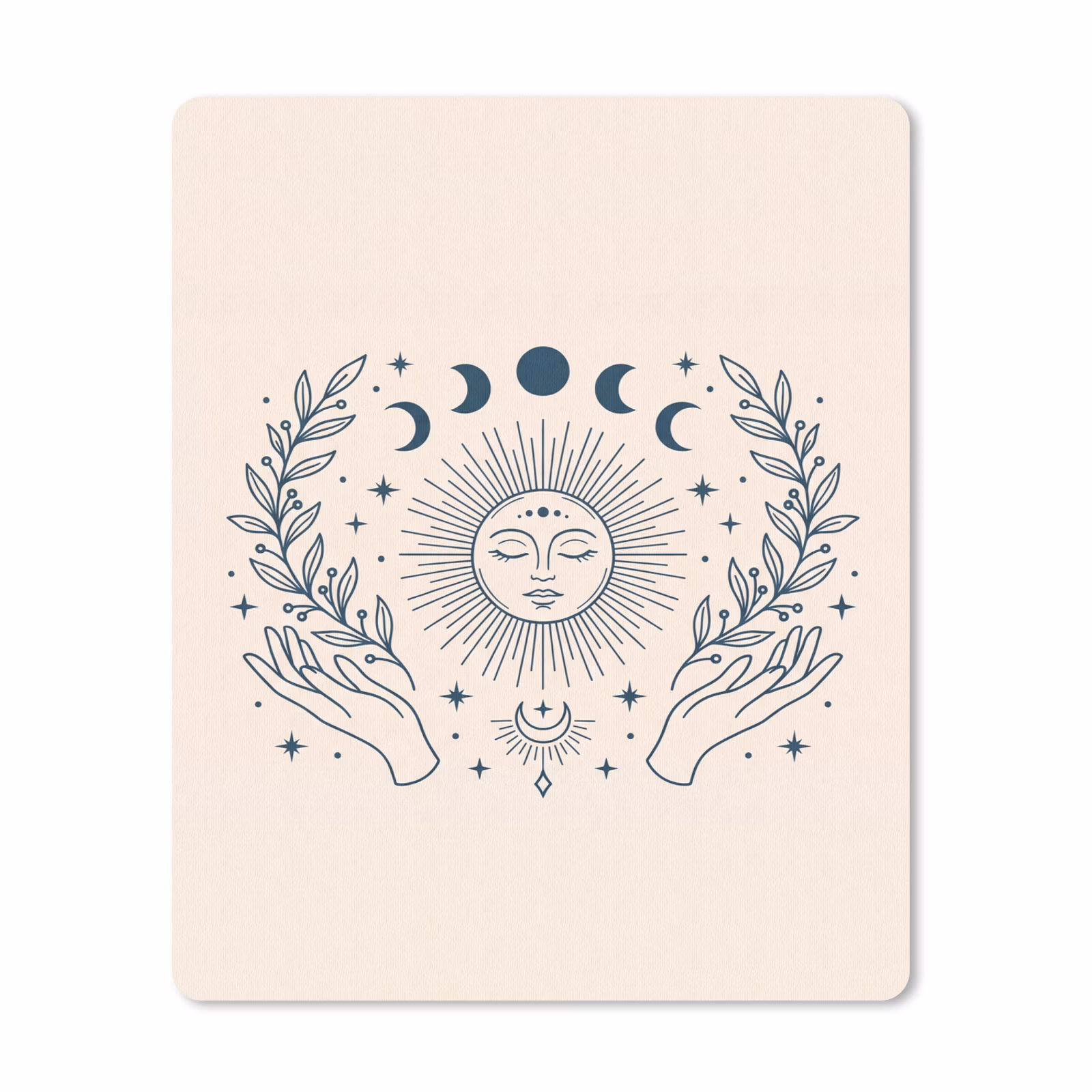 Muismat - Zon Maan Illustratie — 1