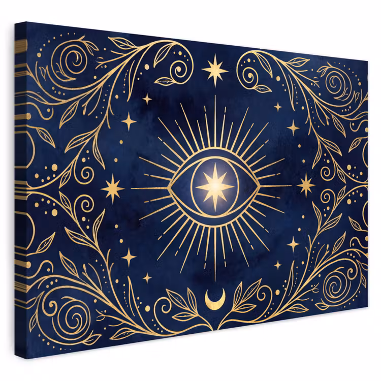 Buiten canvas - Oog - Patroon - Mystiek — 1