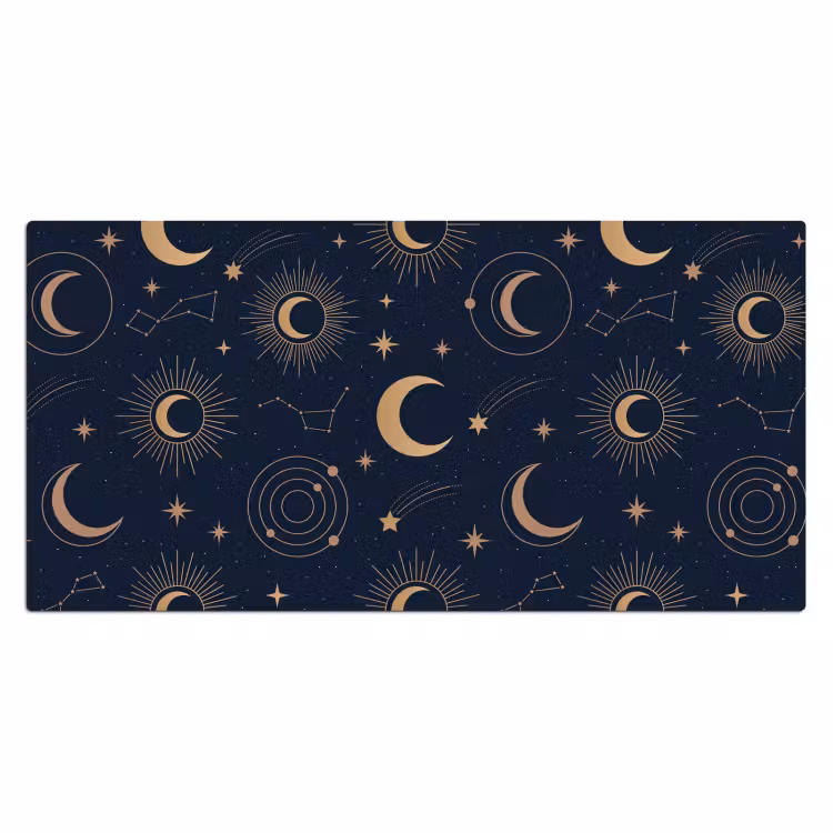 Bureau onderlegger - Maan - Sterren - Goud — 2