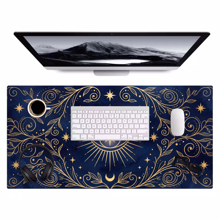 Bureau onderlegger - Oog - Patroon - Mystiek — 4