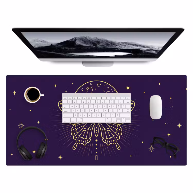 Bureau onderlegger - Vlinder - Maan - Mystiek — 4