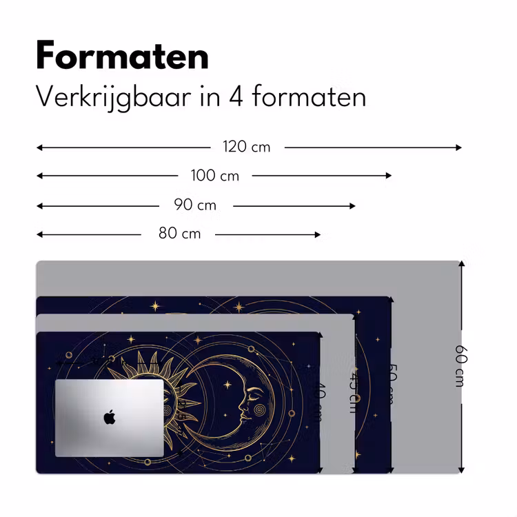 Bureau onderlegger - Zon - Maan - Astrologie — 8