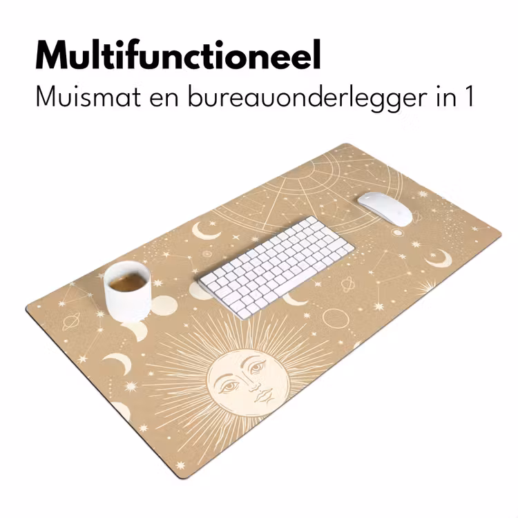 Bureau onderlegger - Zon - Maan - Sterren — 7