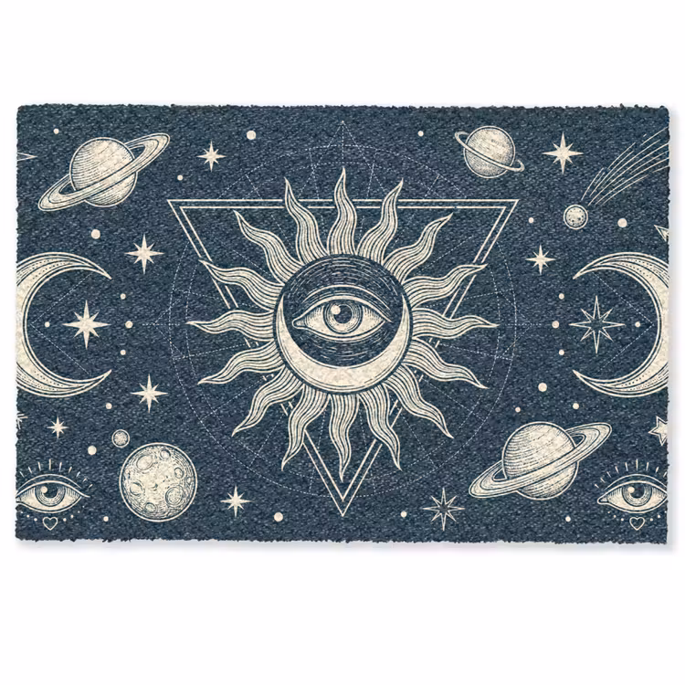 Deurmat - Zon Maan Sterren — 1