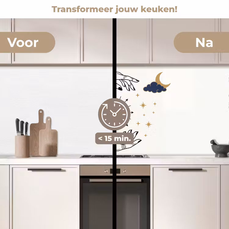 Keuken achterwand - Handen - Mystiek - Symbolen — 3