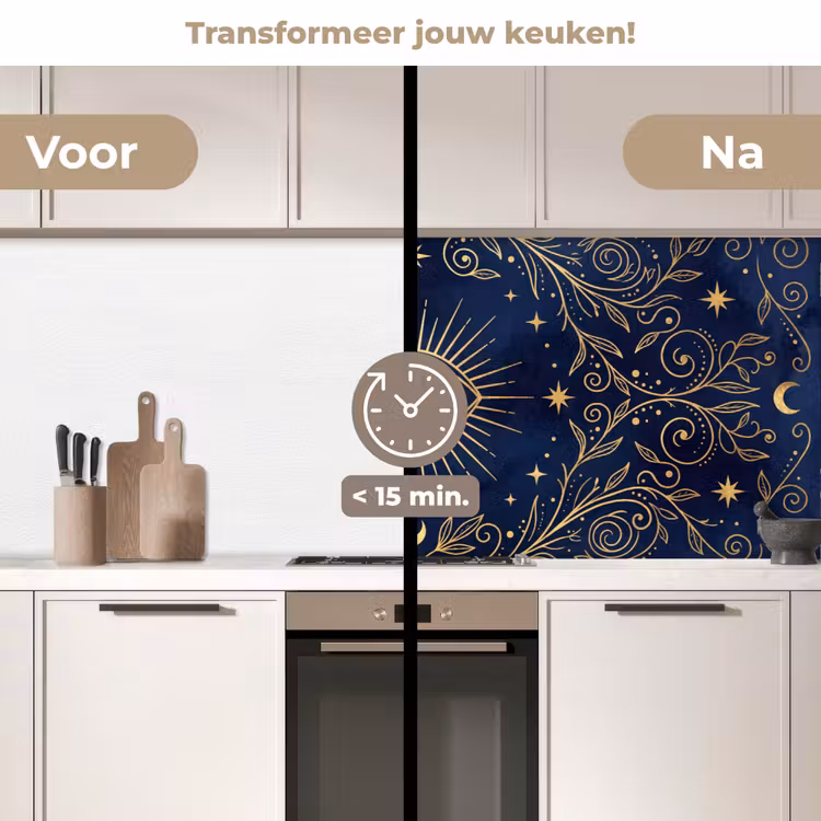 Keuken achterwand - Oog - Patroon - Mystiek — 3