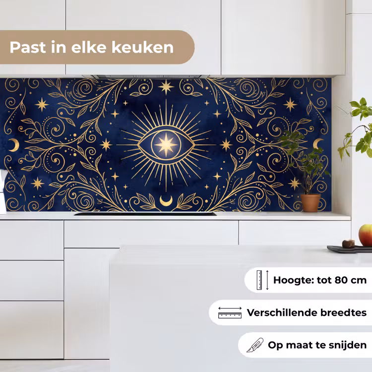Keuken achterwand - Oog - Patroon - Mystiek — 7