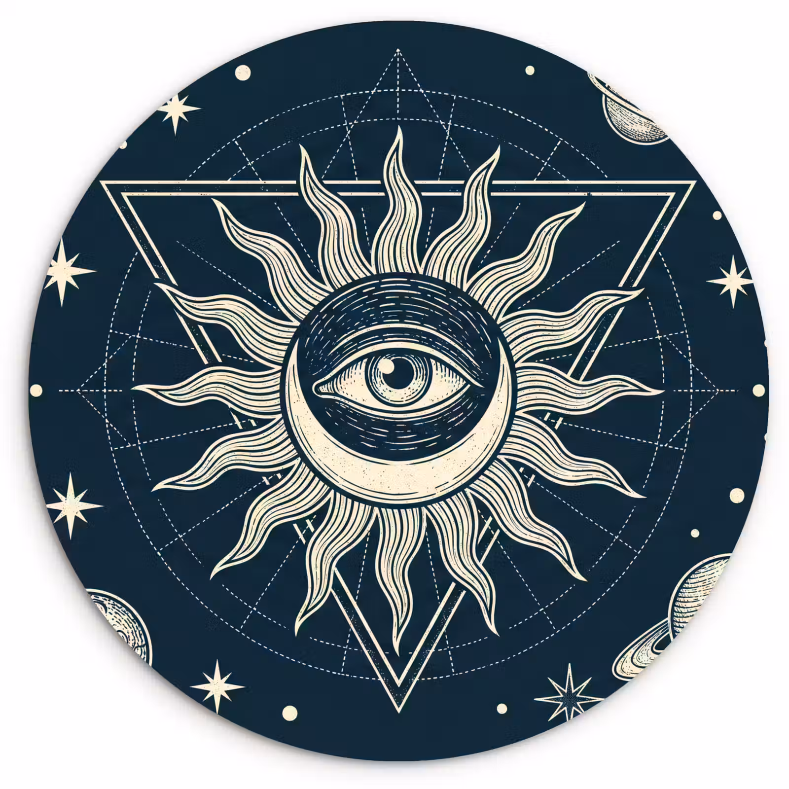 Muurcirkel - Zon Maan Sterren — 1