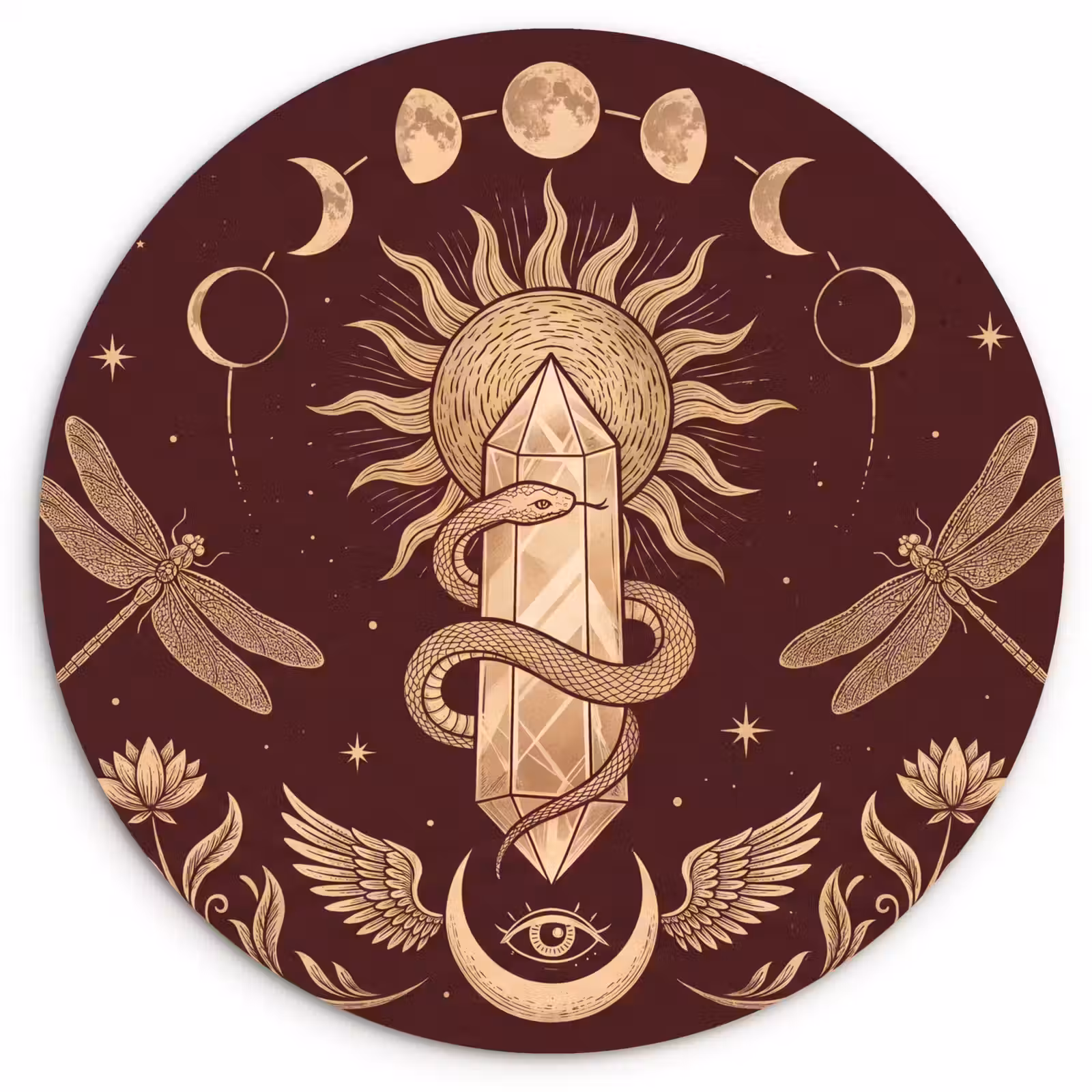 Muurcirkel - Mystiek - Hemel - Goud — 1