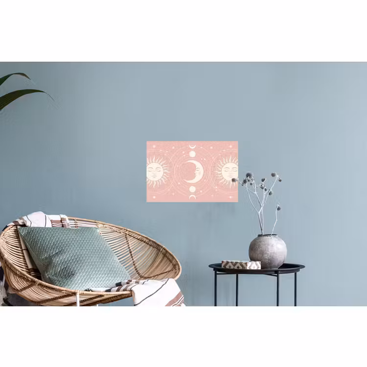 Muursticker - Zon - Sterren - Hemel — 4