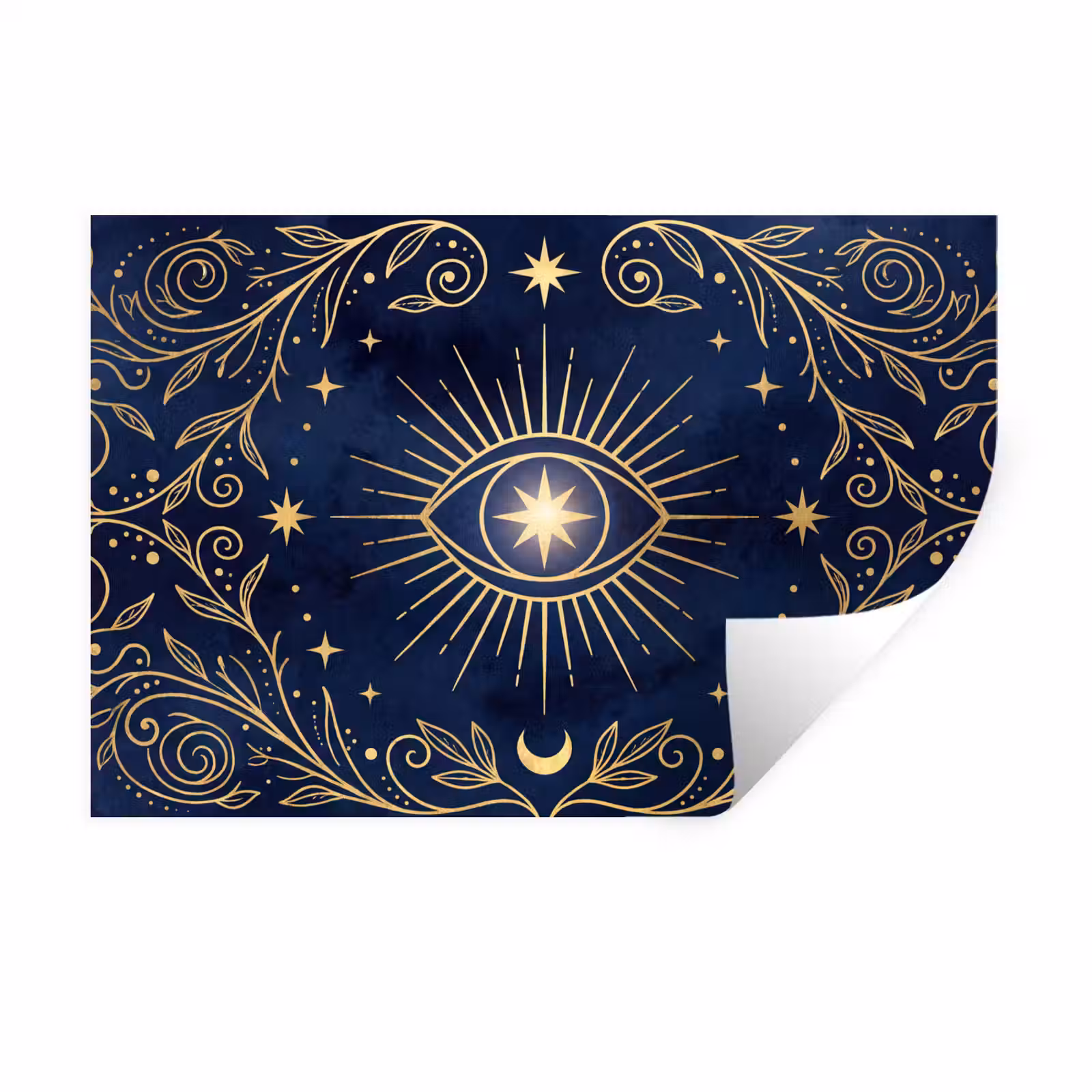 Muursticker - Oog - Patroon - Mystiek — 1