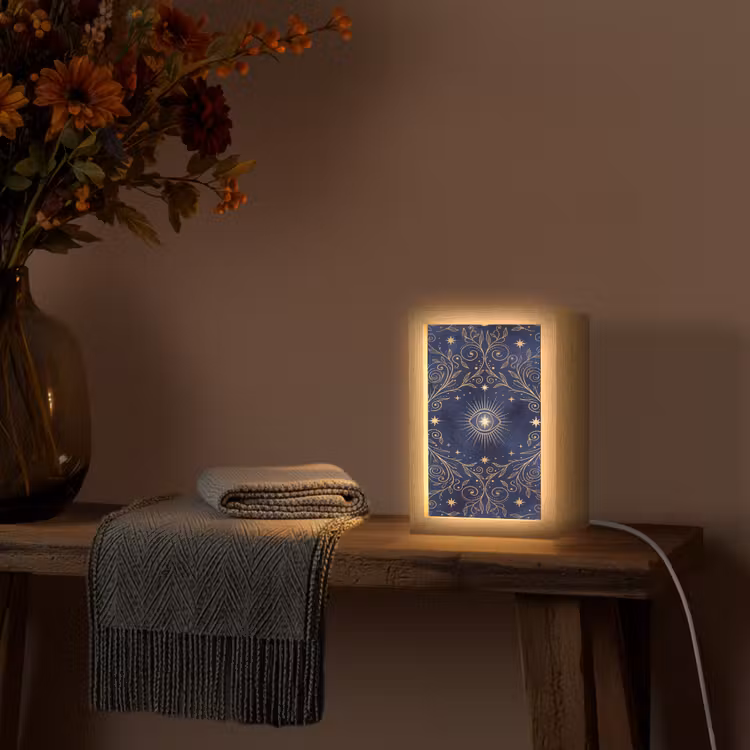 Gepersonaliseerd Lightbox - Oog - Patroon - Mystiek — 3