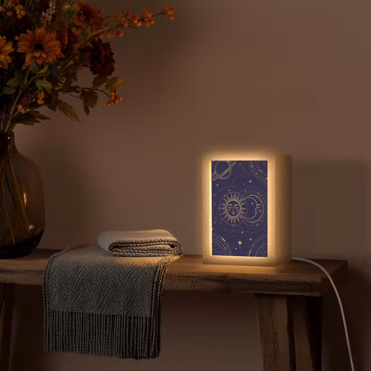 Gepersonaliseerd Lightbox - Zon - Maan - Astrologie — 3