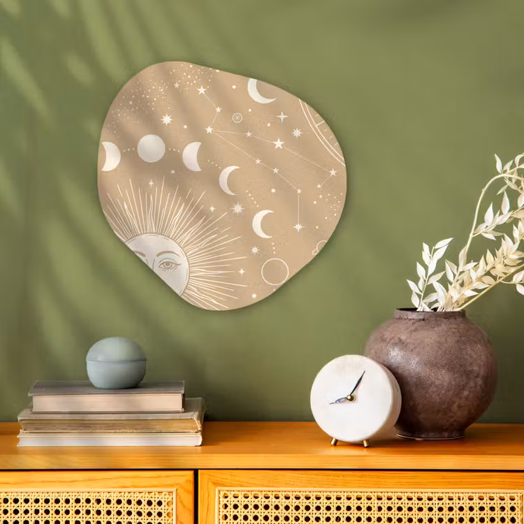 Organisch schilderij forex - Zon - Maan - Sterren — 2