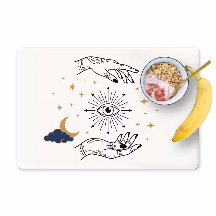 Placemat - 6 stuks - Handen - Mystiek - Symbolen — 1