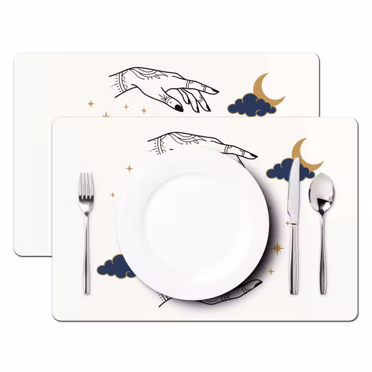 Placemat - 6 stuks - Handen - Mystiek - Symbolen — 2