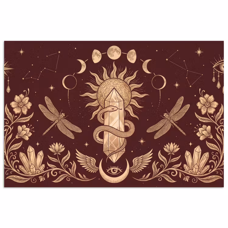 Poster - Mystiek - Hemel - Goud — 1