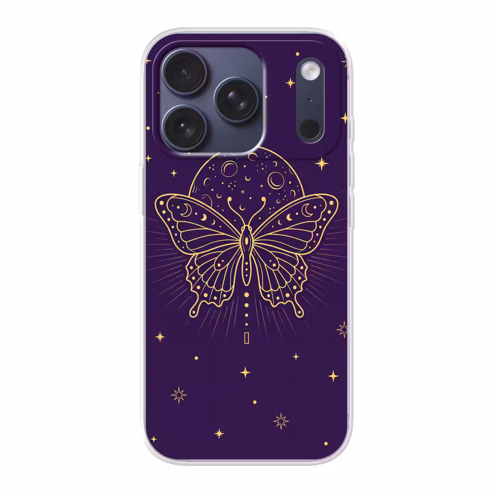 Telefoonhoesje - Vlinder - Maan - Mystiek — 1