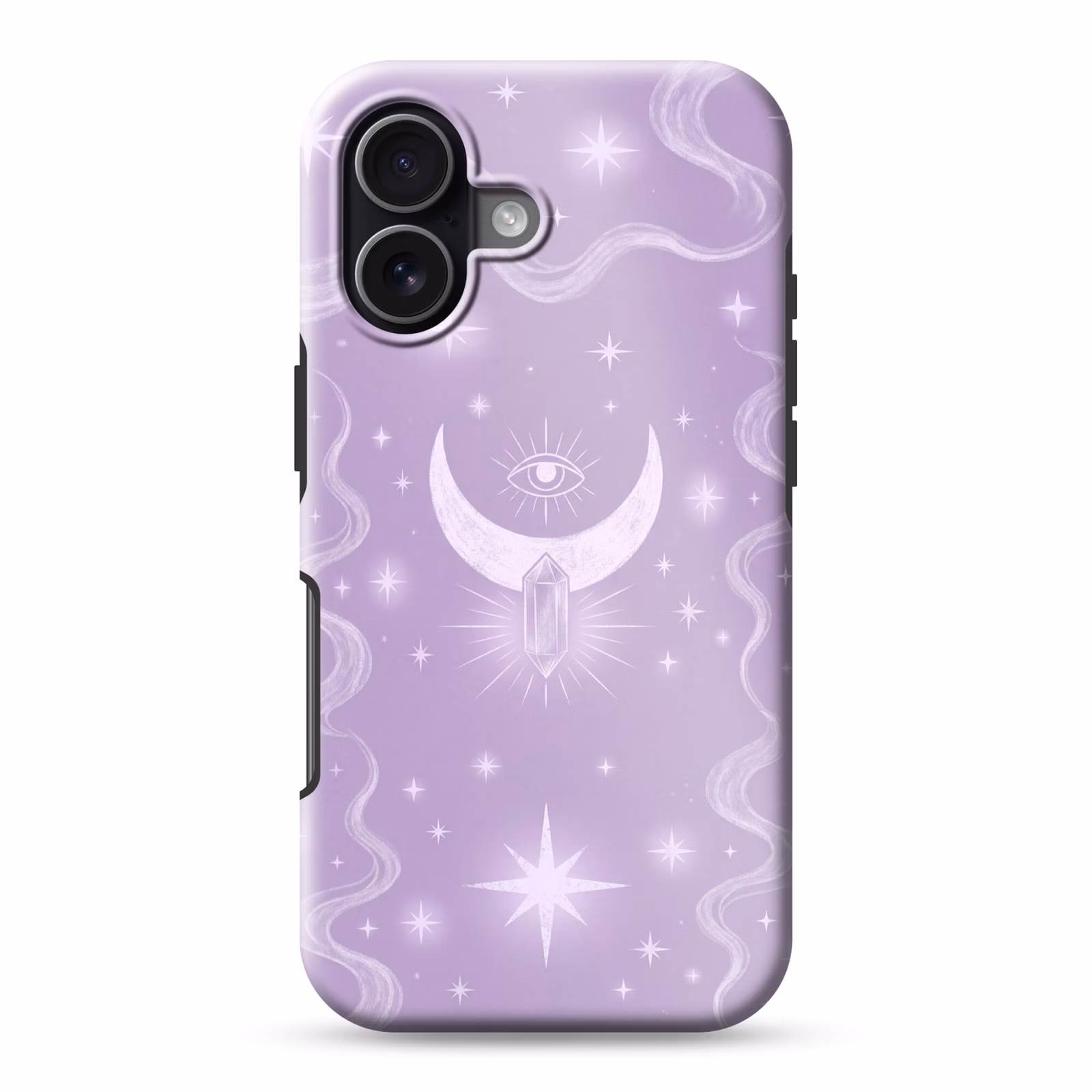 Telefoonhoesje Toughcase - Maan - Mystiek - Paars — 1
