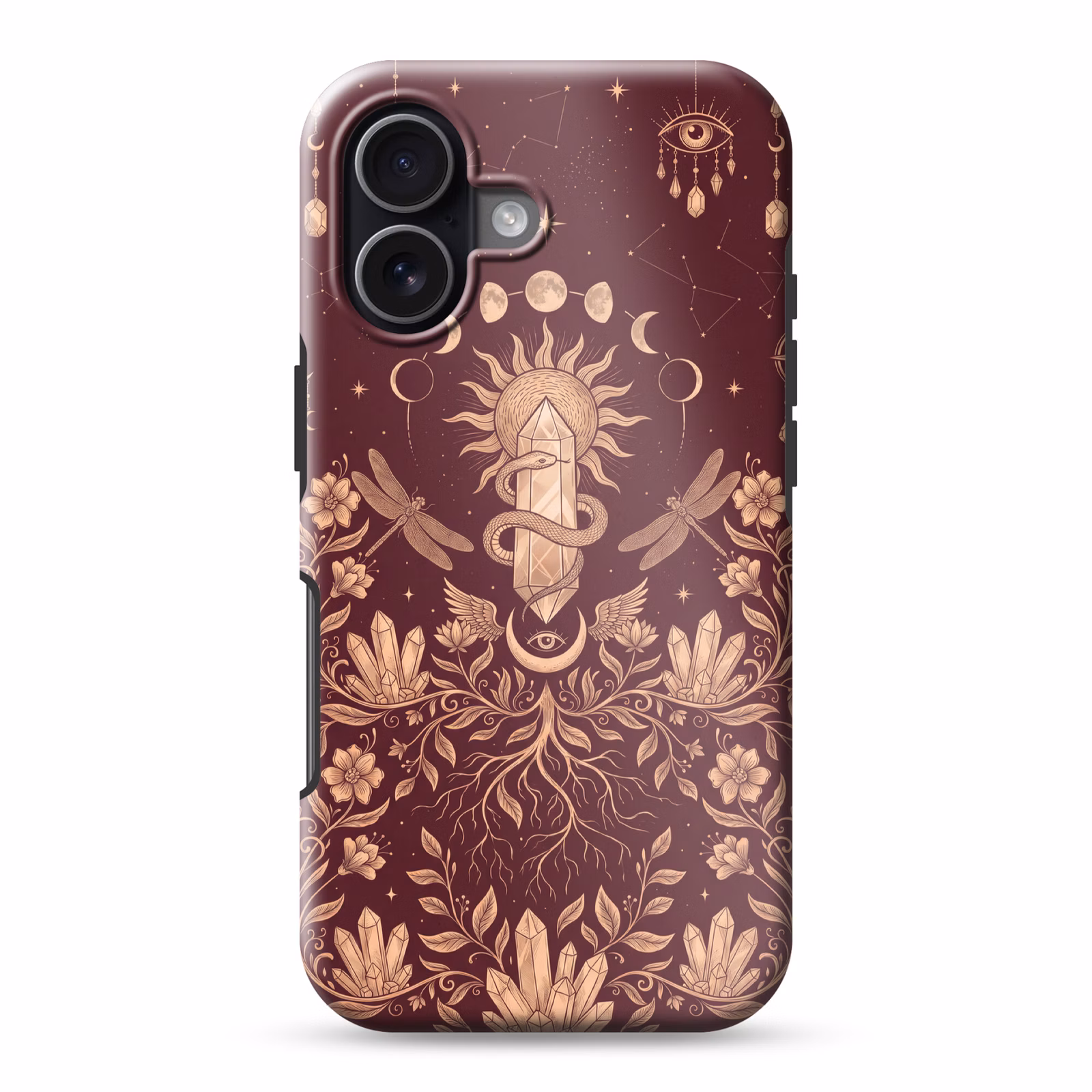 Telefoonhoesje Toughcase - Mystiek - Hemel - Goud — 1