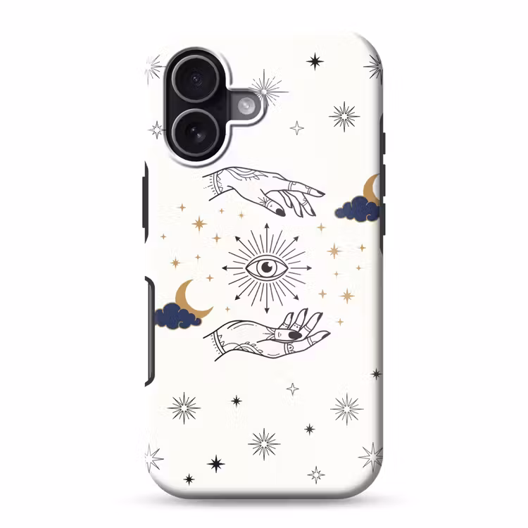 Telefoonhoesje Toughcase - Handen - Mystiek - Symbolen — 1