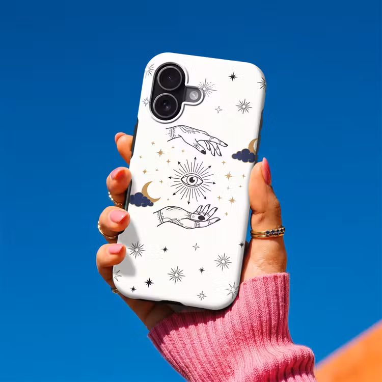 Telefoonhoesje Toughcase - Handen - Mystiek - Symbolen — 2