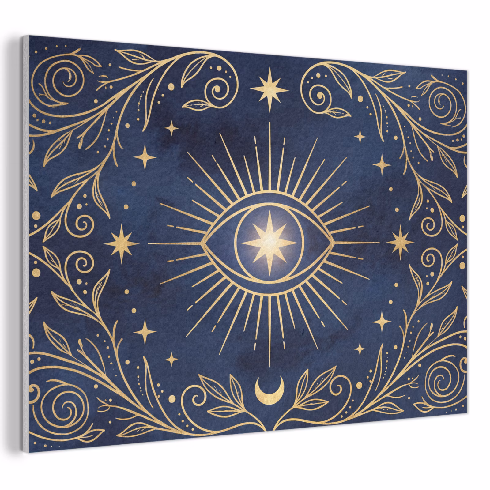 Akoestisch schilderij - Oog - Patroon - Mystiek — 1