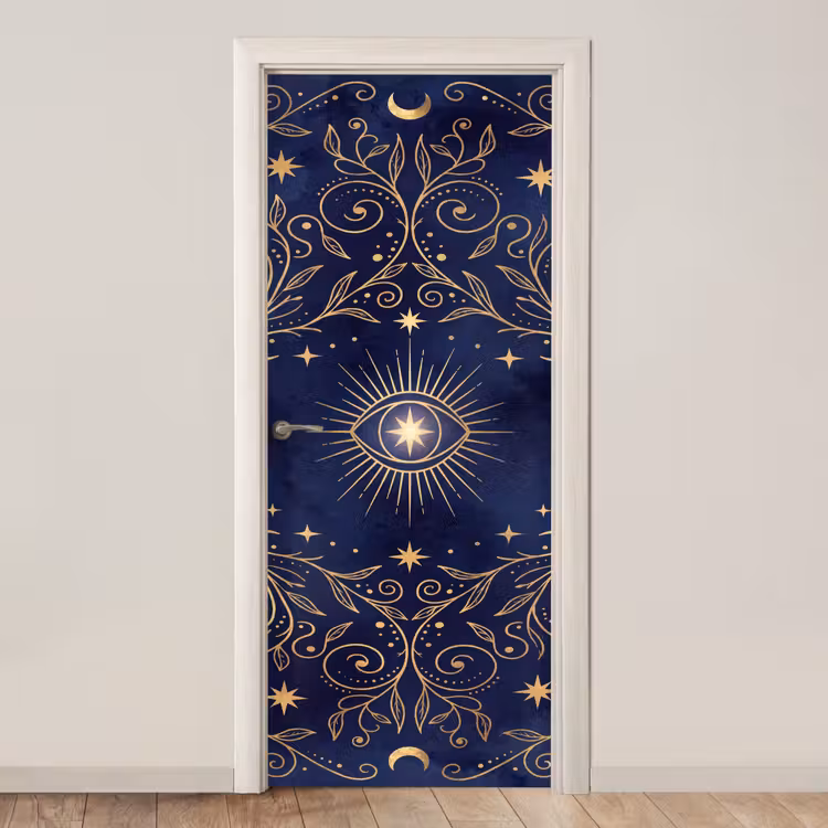 Deursticker - Oog - Patroon - Mystiek — 1