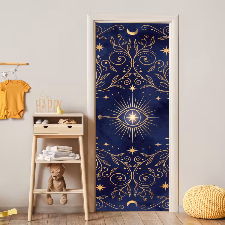 Deursticker - Oog - Patroon - Mystiek — 6