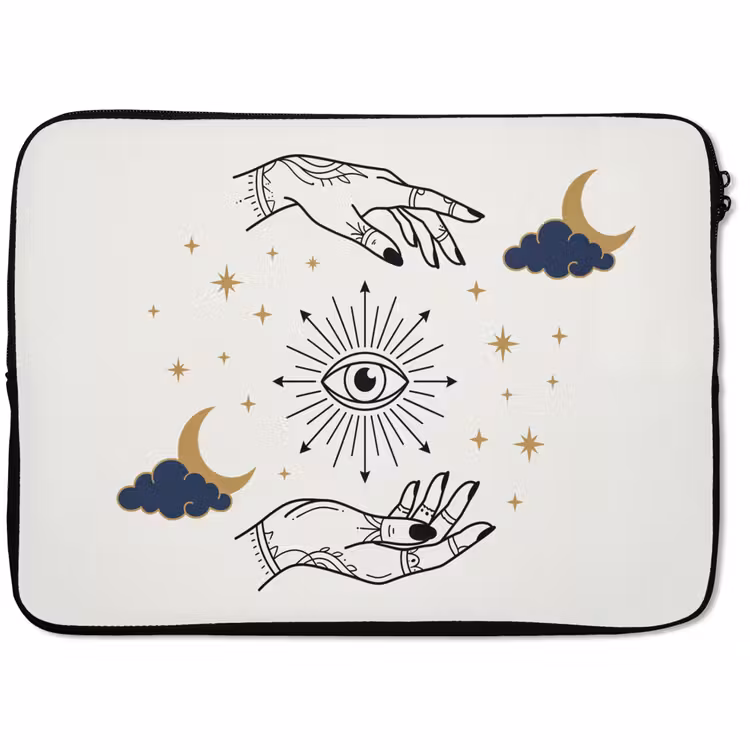 Laptophoes Handen - Mystiek - Symbolen — 1