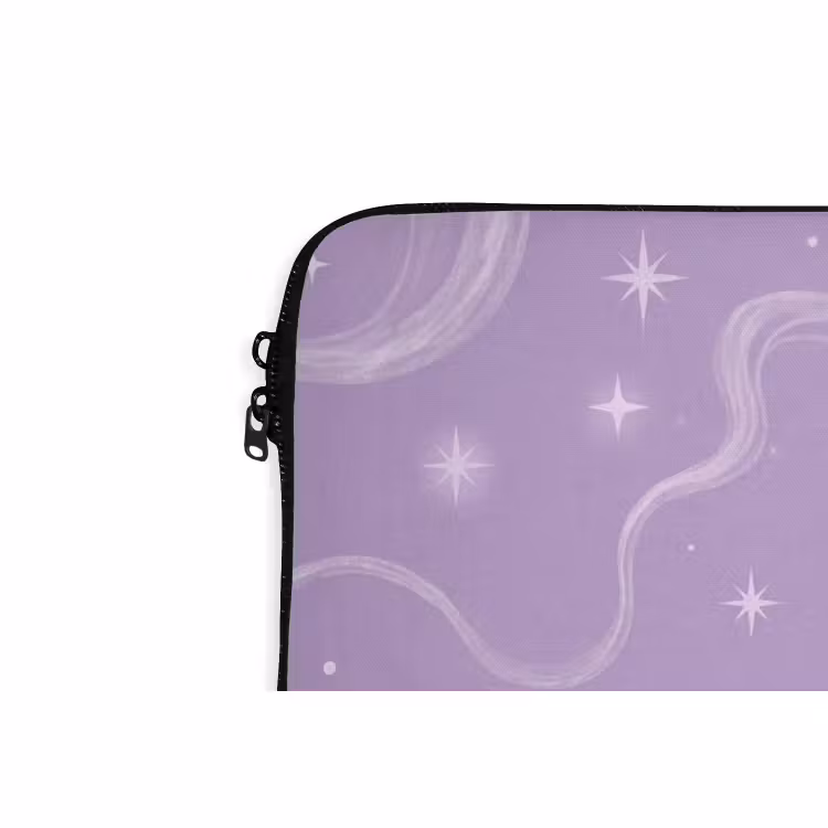 Laptophoes Maan - Mystiek - Paars — 5