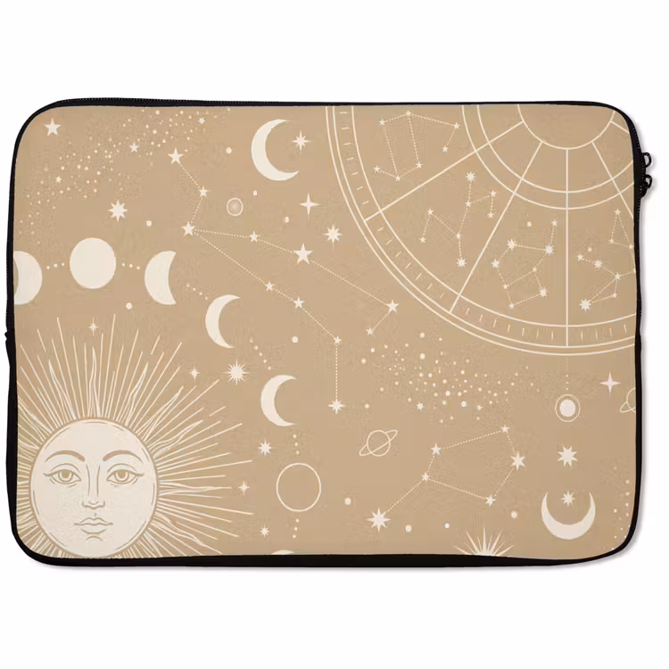 Laptophoes Zon - Maan - Sterren — 1